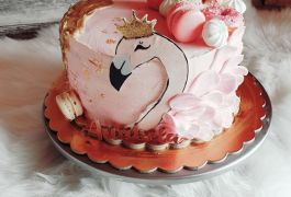 Flamingo torta