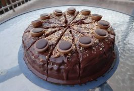 Toffifee torta