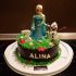 Frozen torta, z Elso in Olafom za do 10 oseb (okus Trojna čokoladna torta)