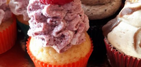 Cupcake malina